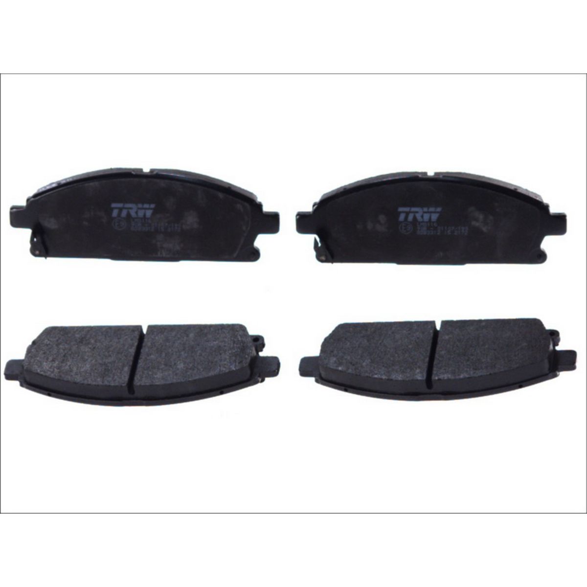 Trw Set Di Pastiglie Freno Gdb3312, Anteriore