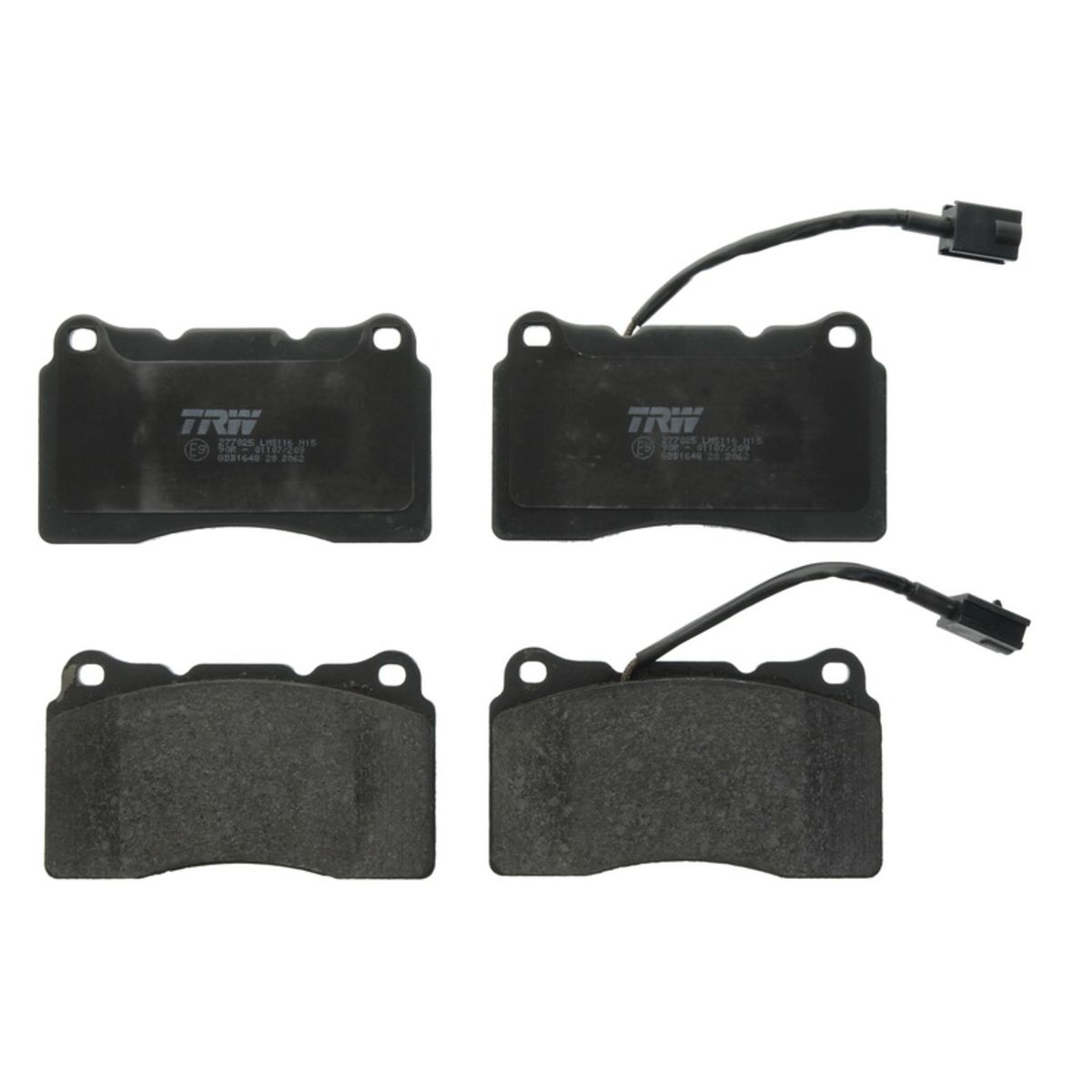 Trw Set Di Pastiglie Freno Gdb1648, Anteriore