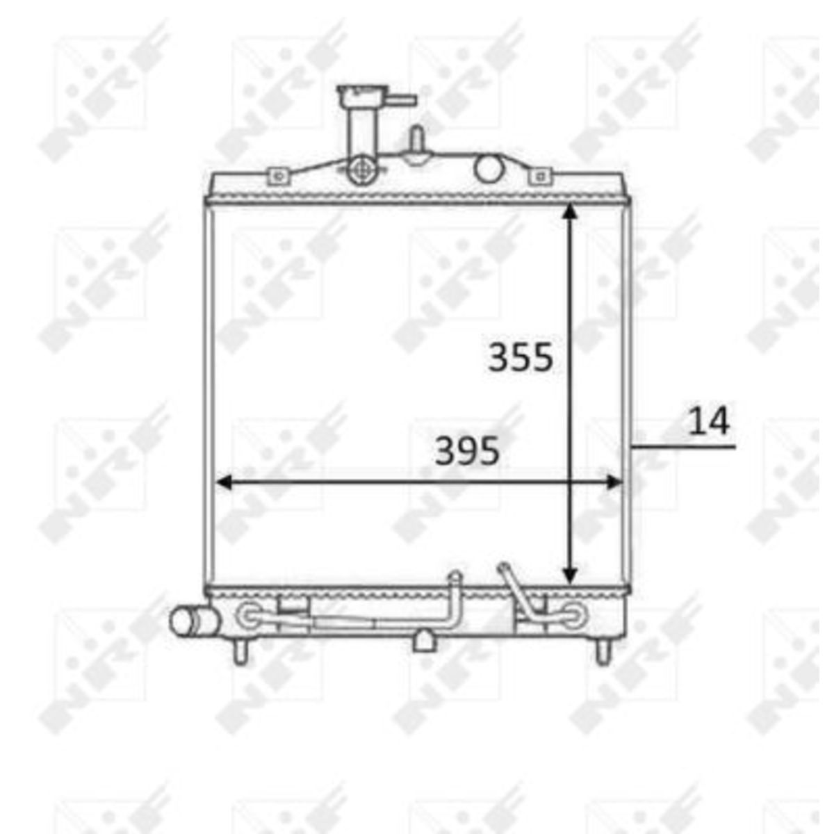 Image of Radiator, motorkoeling