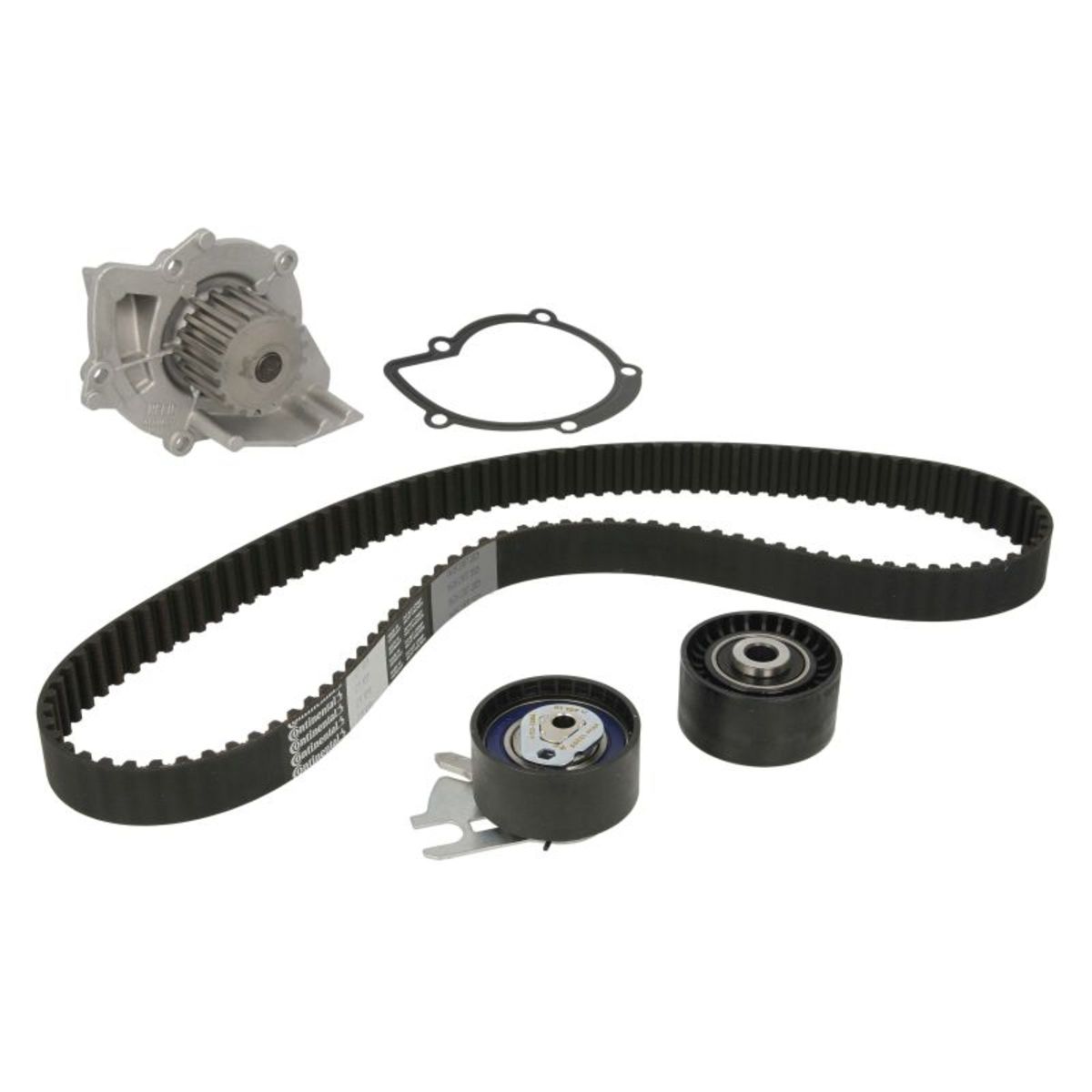 Hepu Pompa Dell'acqua + Kit Cinghia Di Distribuzione Pk08010