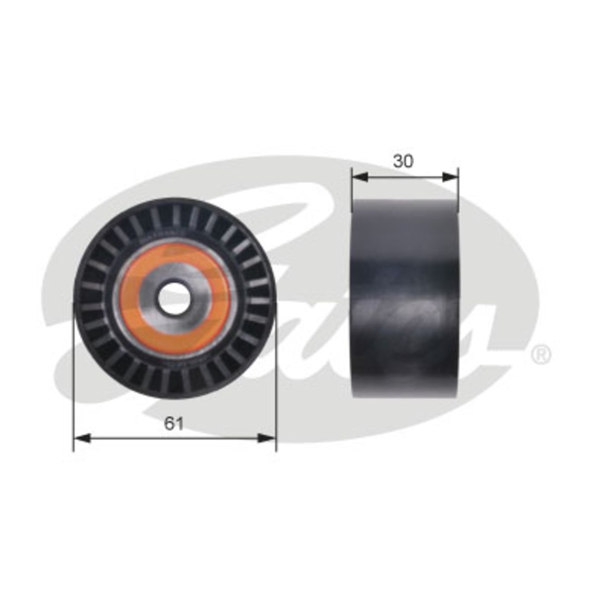 Image of Geleiderol, distributieriem PowerGrip®