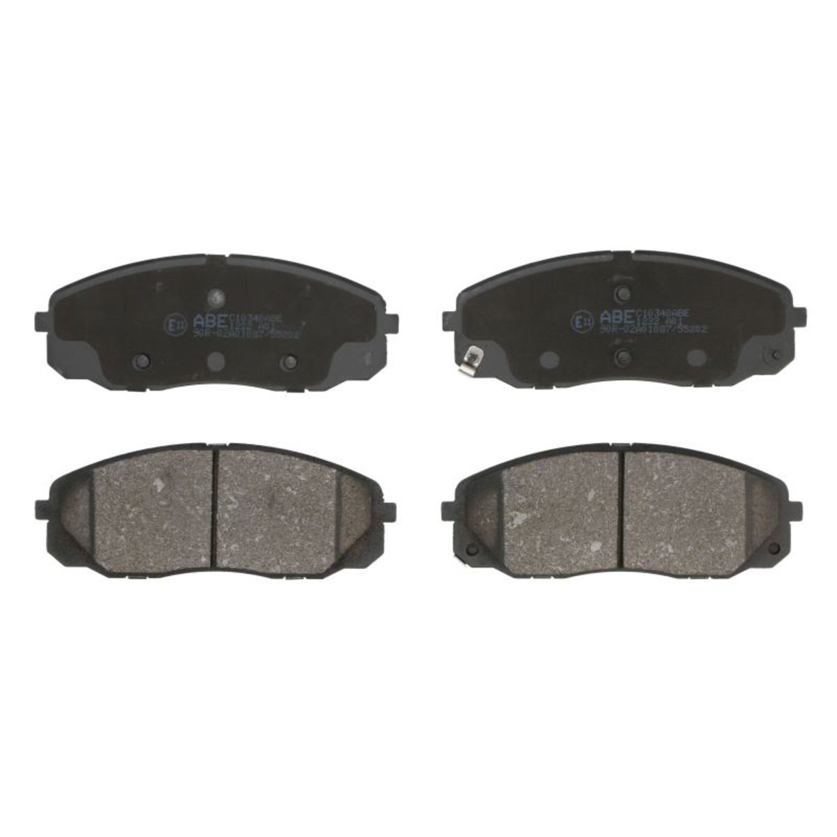Bremsbelagsatz ABE C10340ABE, Vorne