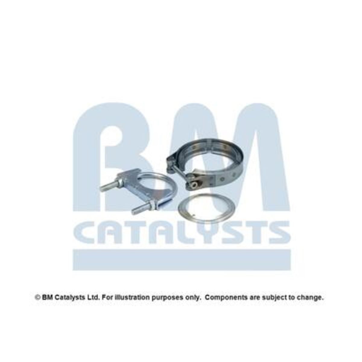 Montagesatz, Abgasanlage BM CATALYSTS FK80249A