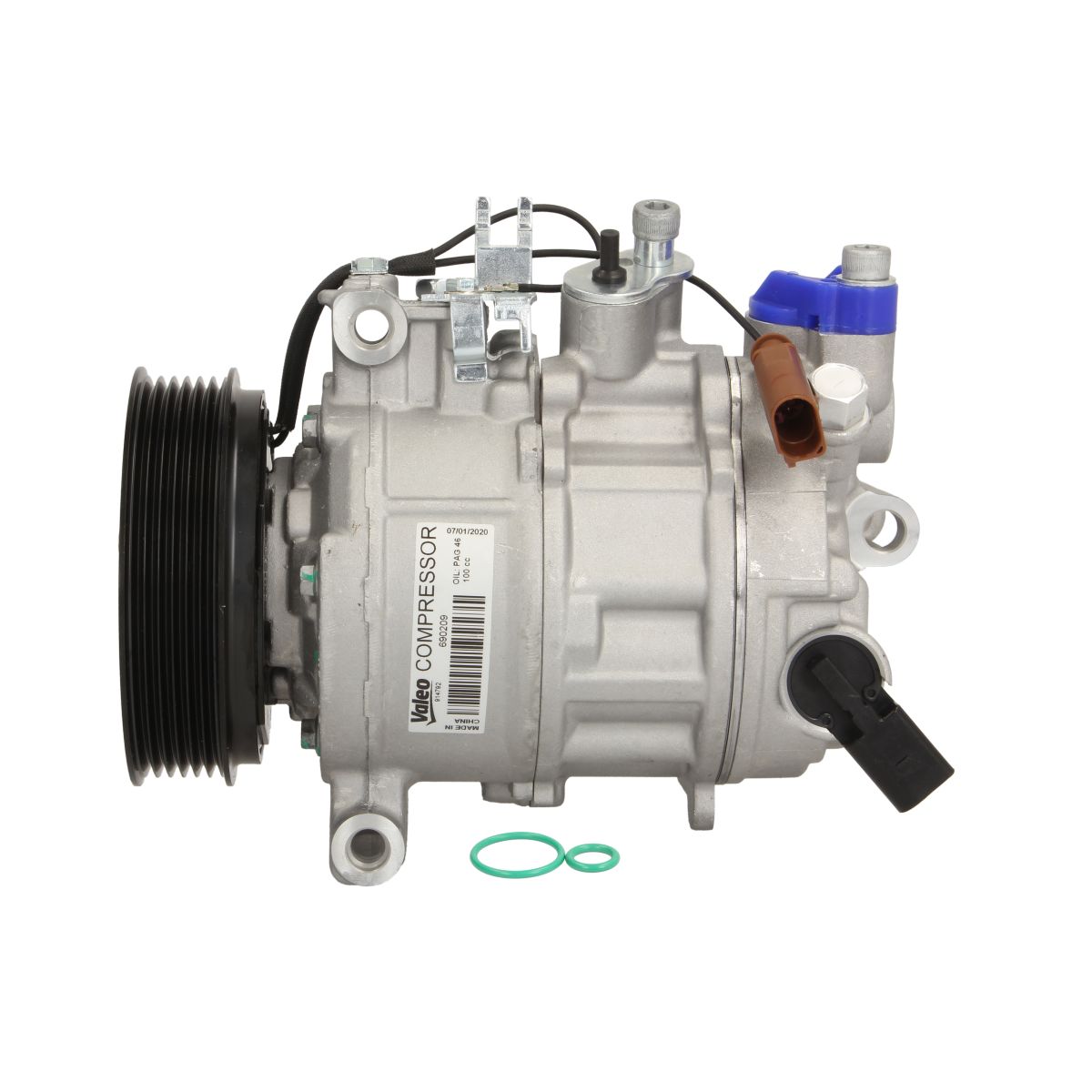 Compressor, airconditioner