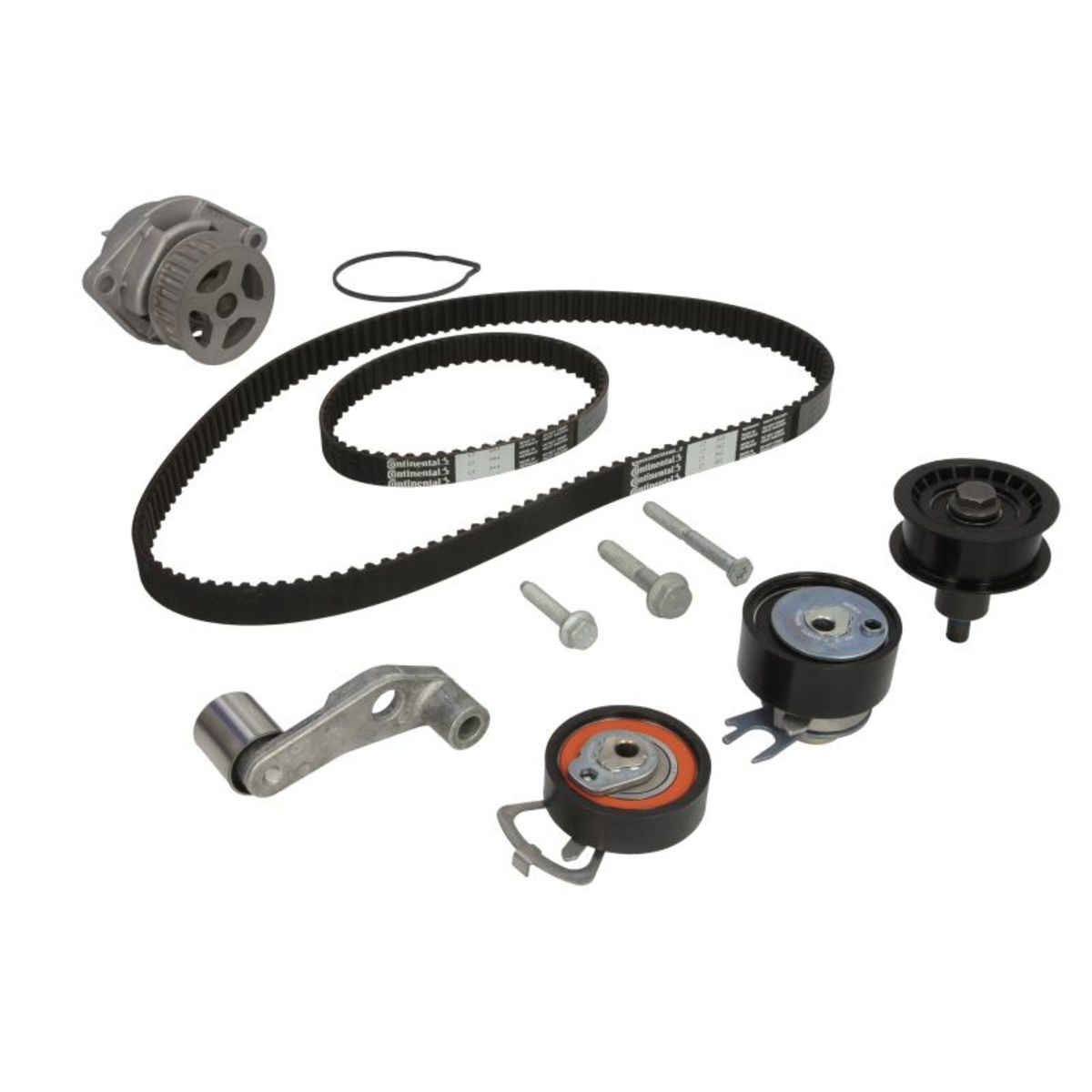 Image of Waterpomp+distributieriem set CONTINENTAL