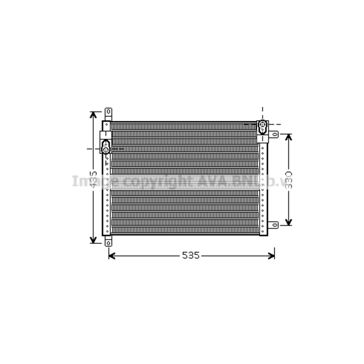 Image of Condensator, airconditioning