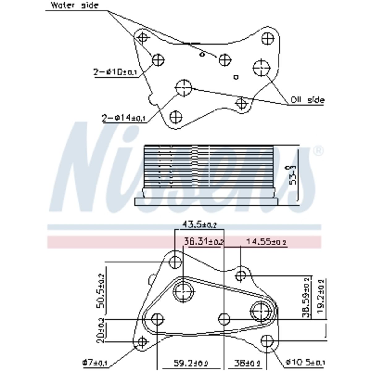 Image of Olie radiator, motorolie
