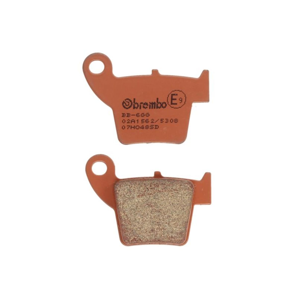 Set di pastiglie freno BREMBO 07HO48SD