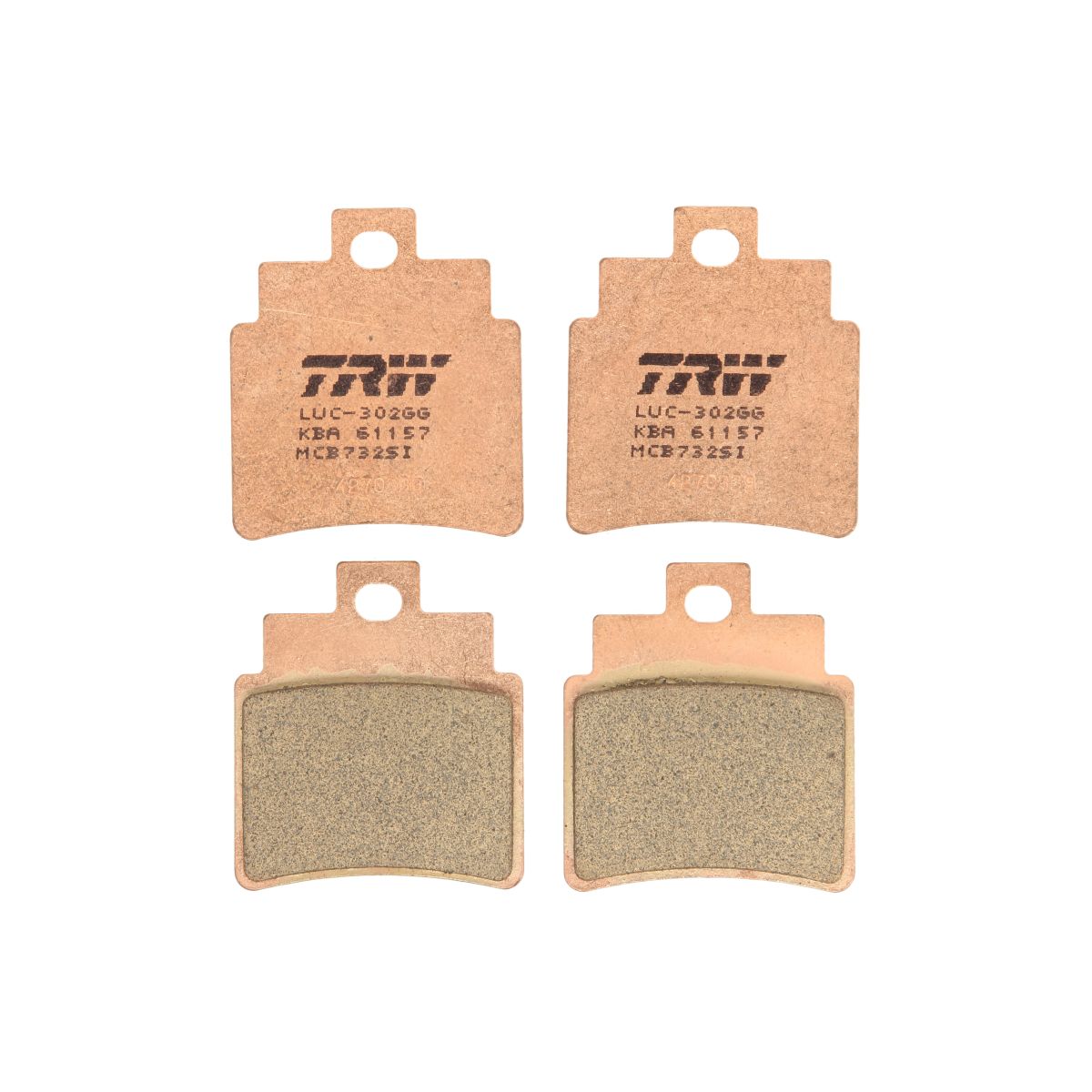 Set di pastiglie freno TRW MCB732