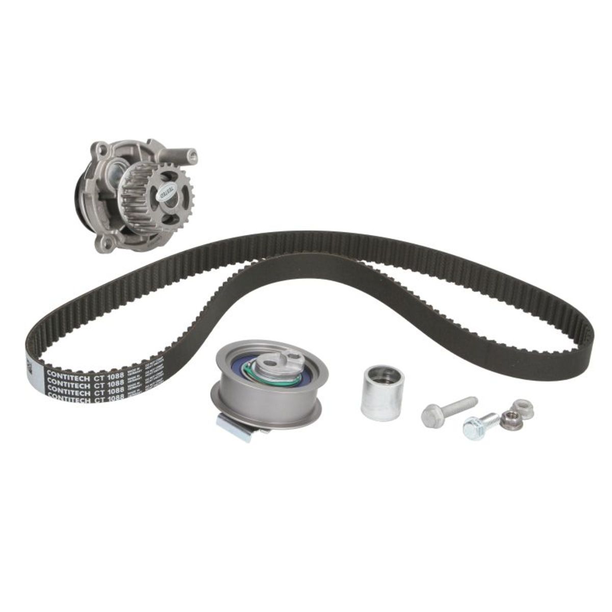 Image of Waterpomp+distributieriem set CONTINENTAL
