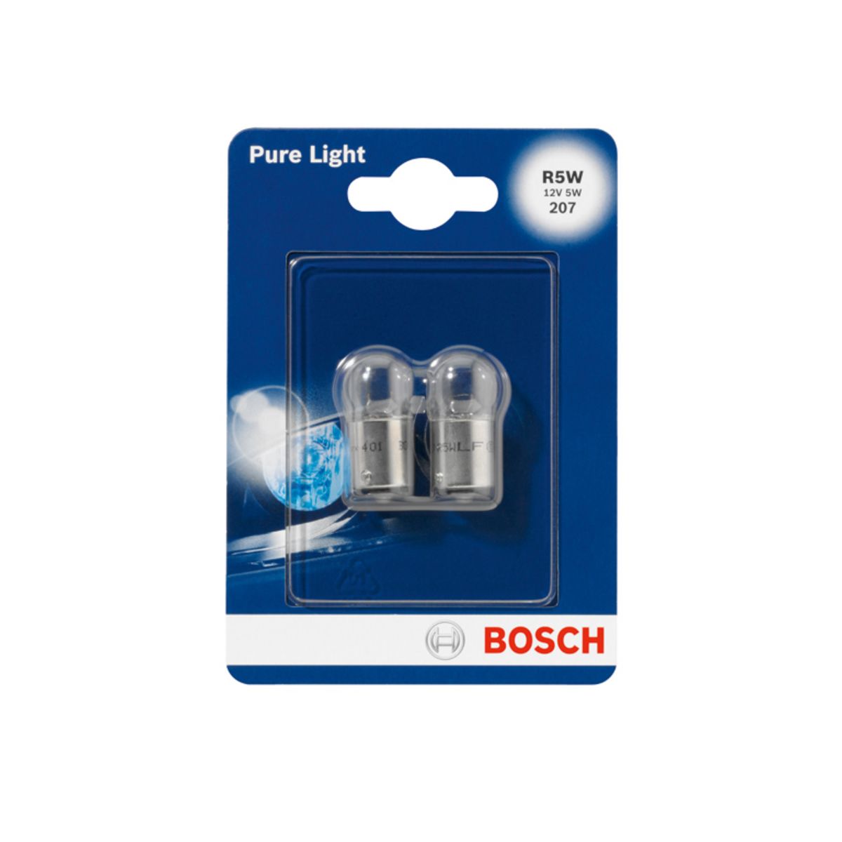 Bosch R5W Pure Light Fahrzeuglampen - 12 V 5 W BA15s - 2 Stücke :  : Auto & Motorrad