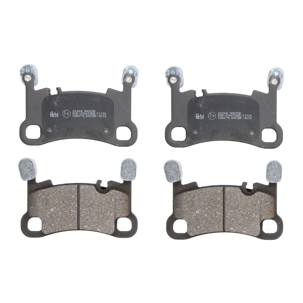 Bremsbelagsatz FEBI BILSTEIN 188674