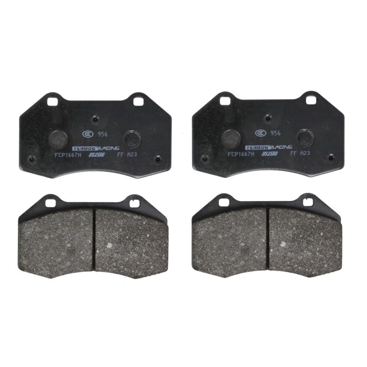 Plaquettes de frein sport non homologuées FERODO FCP1667H