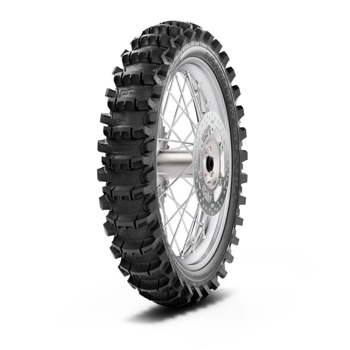 Image of SCORPION MX SOFT 110/90-19 TT, Motorbanden achter