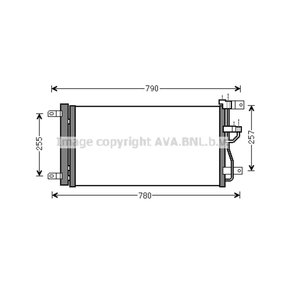 Image of Condensator, airconditioning