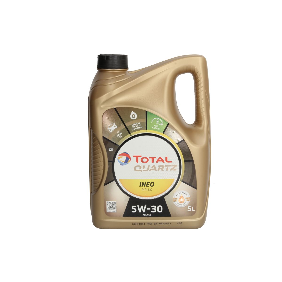 Huile moteur TotalEnergies 2225186 Quartz Ineo 5W30 5L