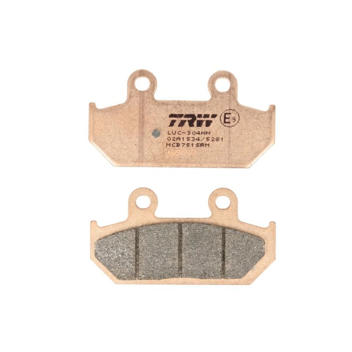 Jeu de plaquettes de frein TRW MCB751SRM