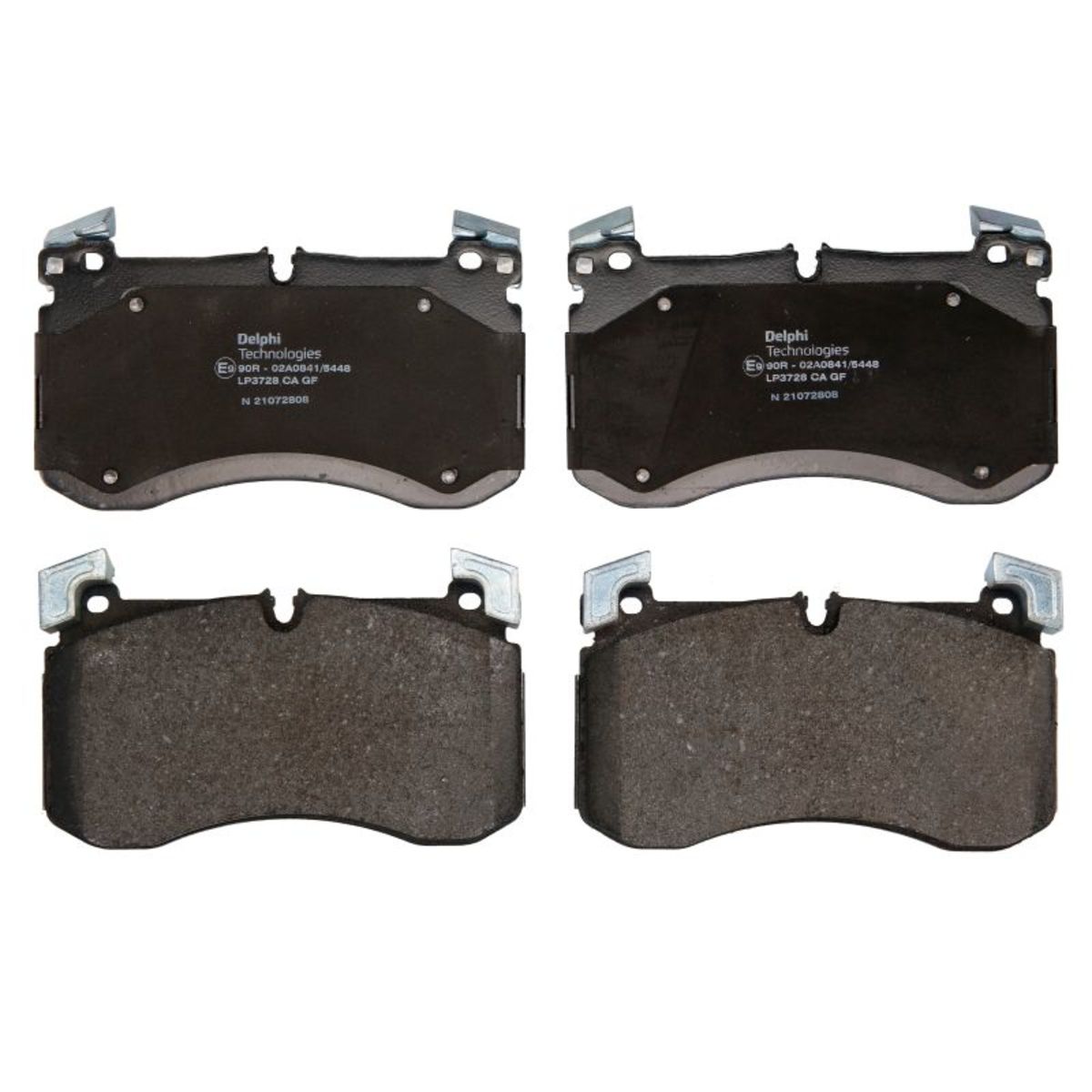 Delphi Bremsbelagsatz, Scheibenbremse Lp3728 Für Mercedes Beijing Benz (Bbdc) - Bild 7