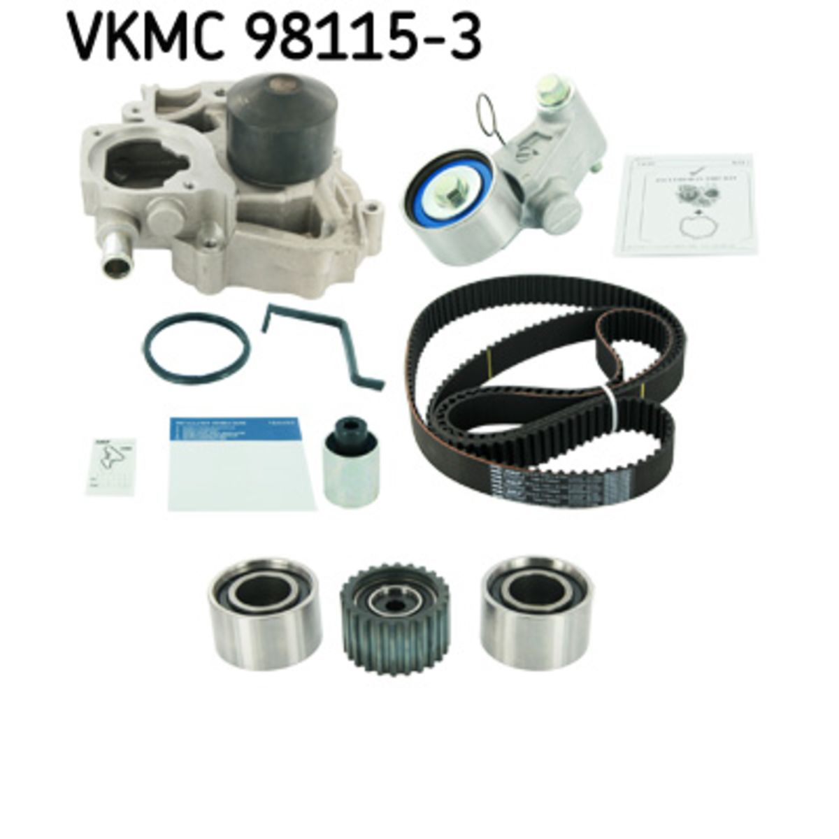 Image of Waterpomp+distributieriem set