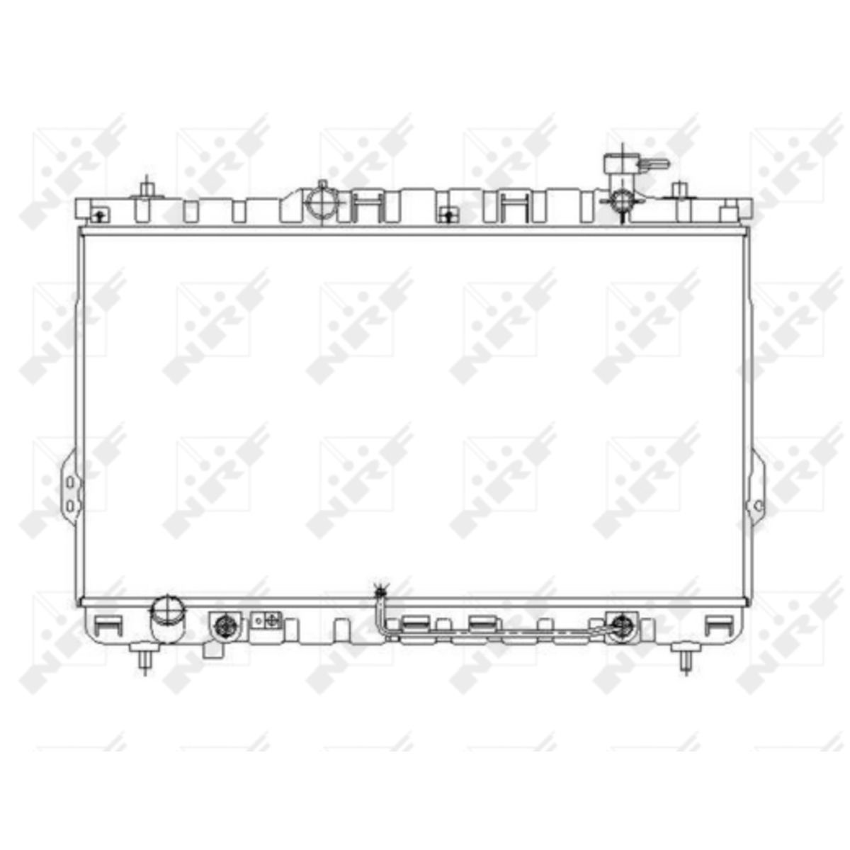 Radiator, motorkoeling