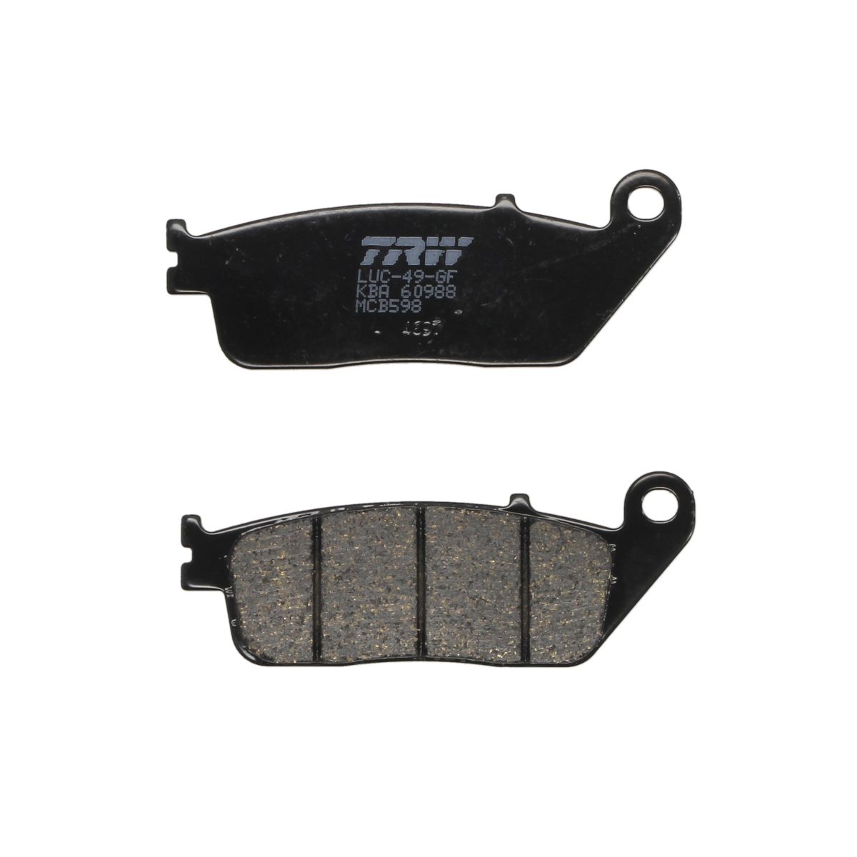 Set di pastiglie freno TRW MCB598