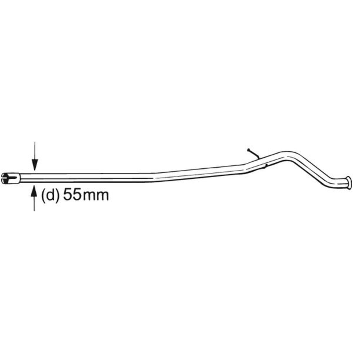 Image of Reparatie pijp, katalysator  889-315