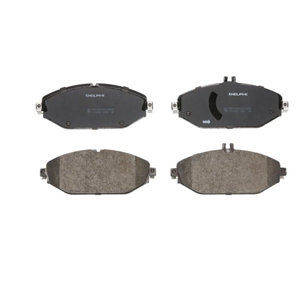 Für DELPHI LOCKHEED HAMULCE LP3282 BRAKE PAD AXLE SET MERCEDES - Bild 6
