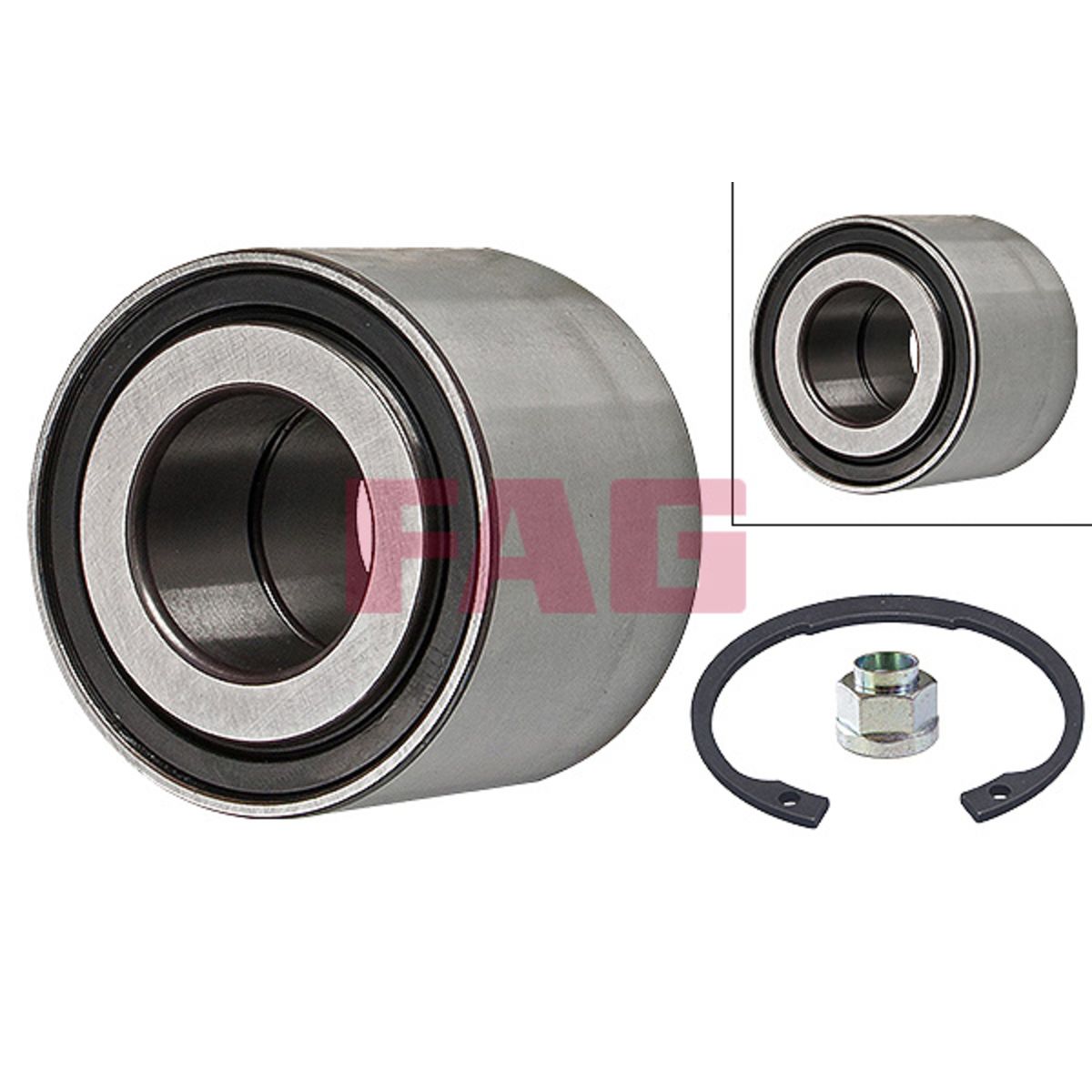 FAG Radlagersatz 713 6448 40 Für Opel Corsa D/E Hinten - 30mm Innen, 120mm Außen