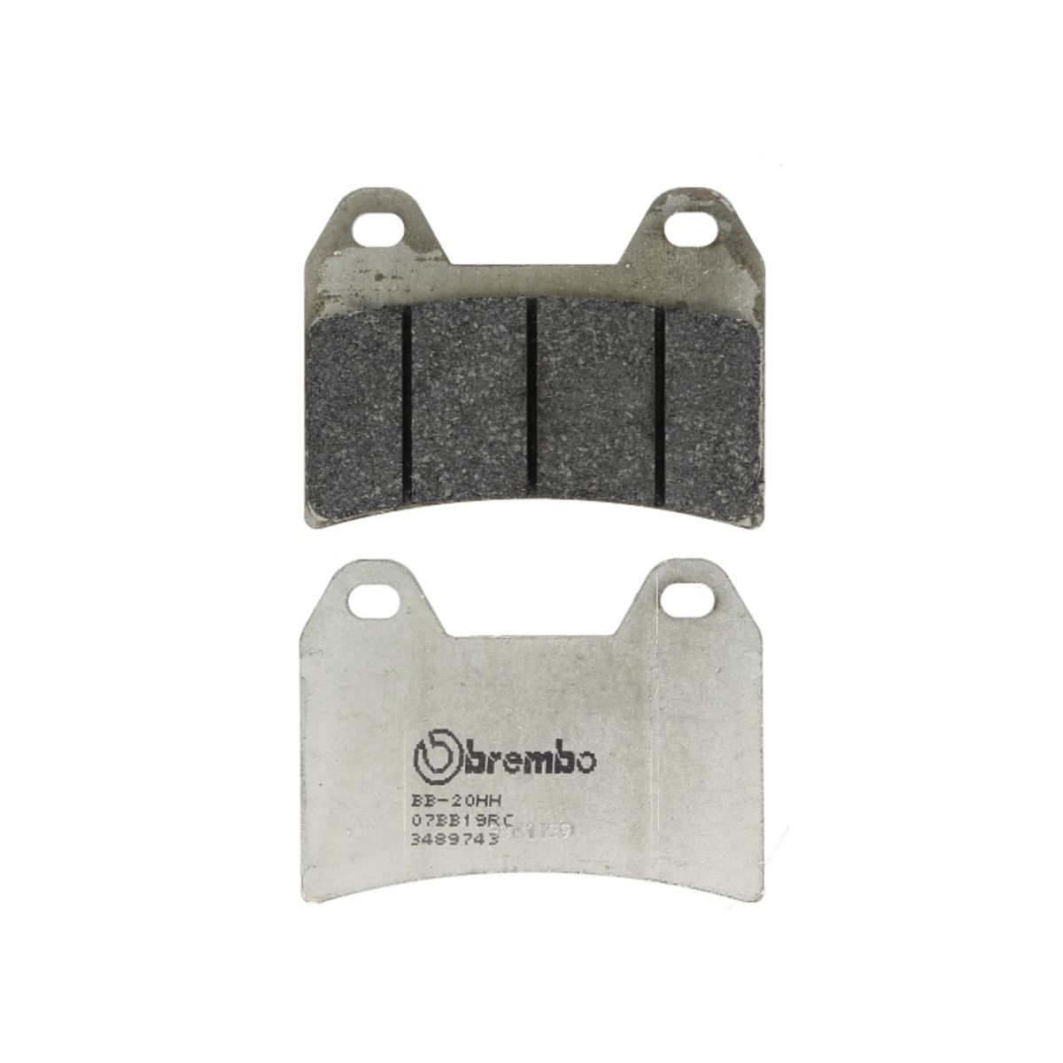 Bremsbelagsatz BREMBO 07BB19RC, ohne Straßenzulassun