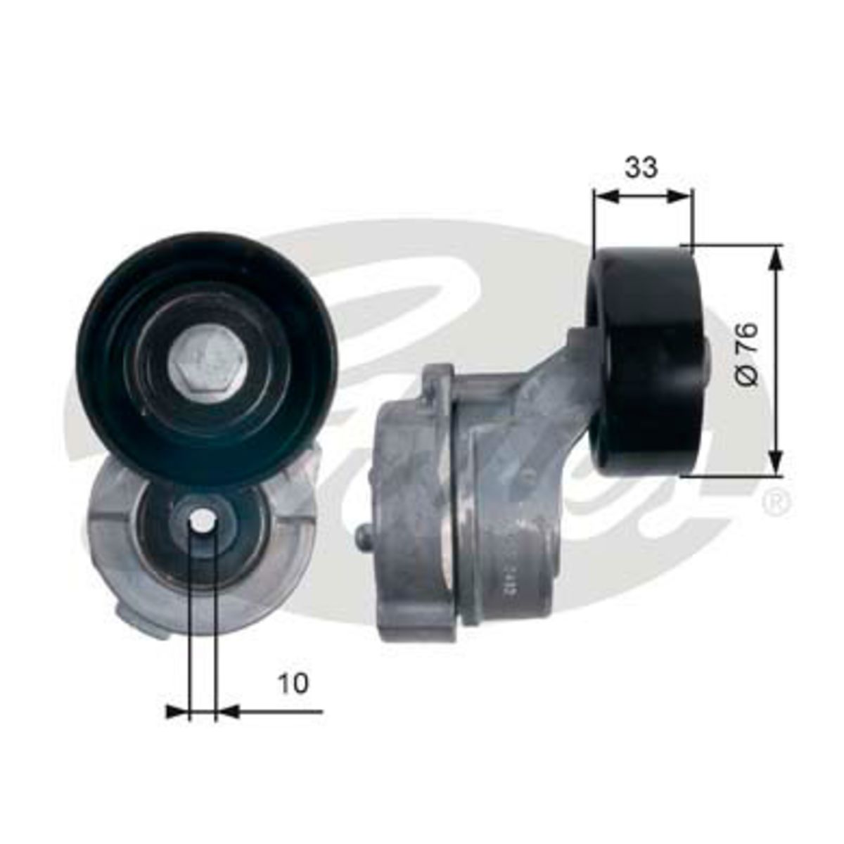 Image of Spanpoelie, V-riem