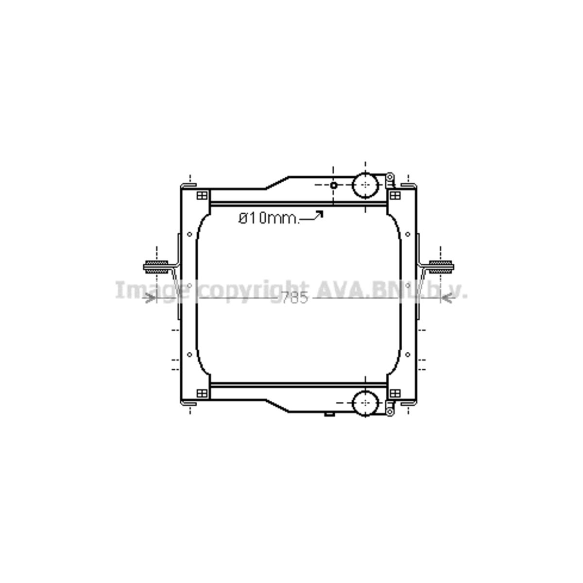 Image of Radiator, motorkoeling
