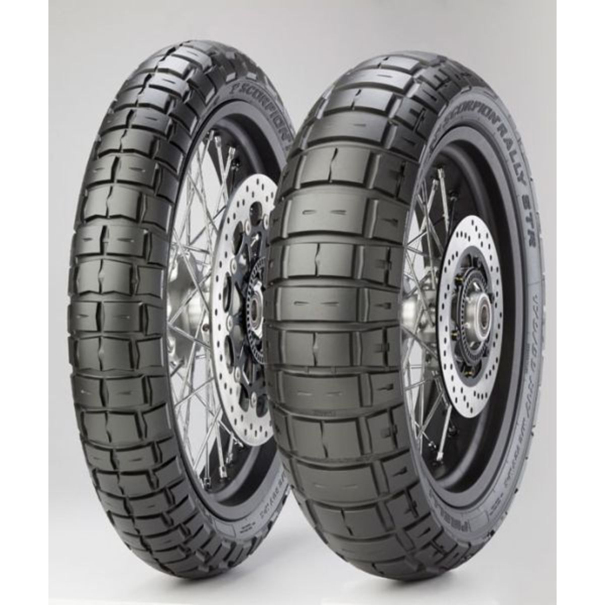 PIRELLI M+S SCORPION RALLY STR 90/90-21 TL 70R, Pneu moto, Avant