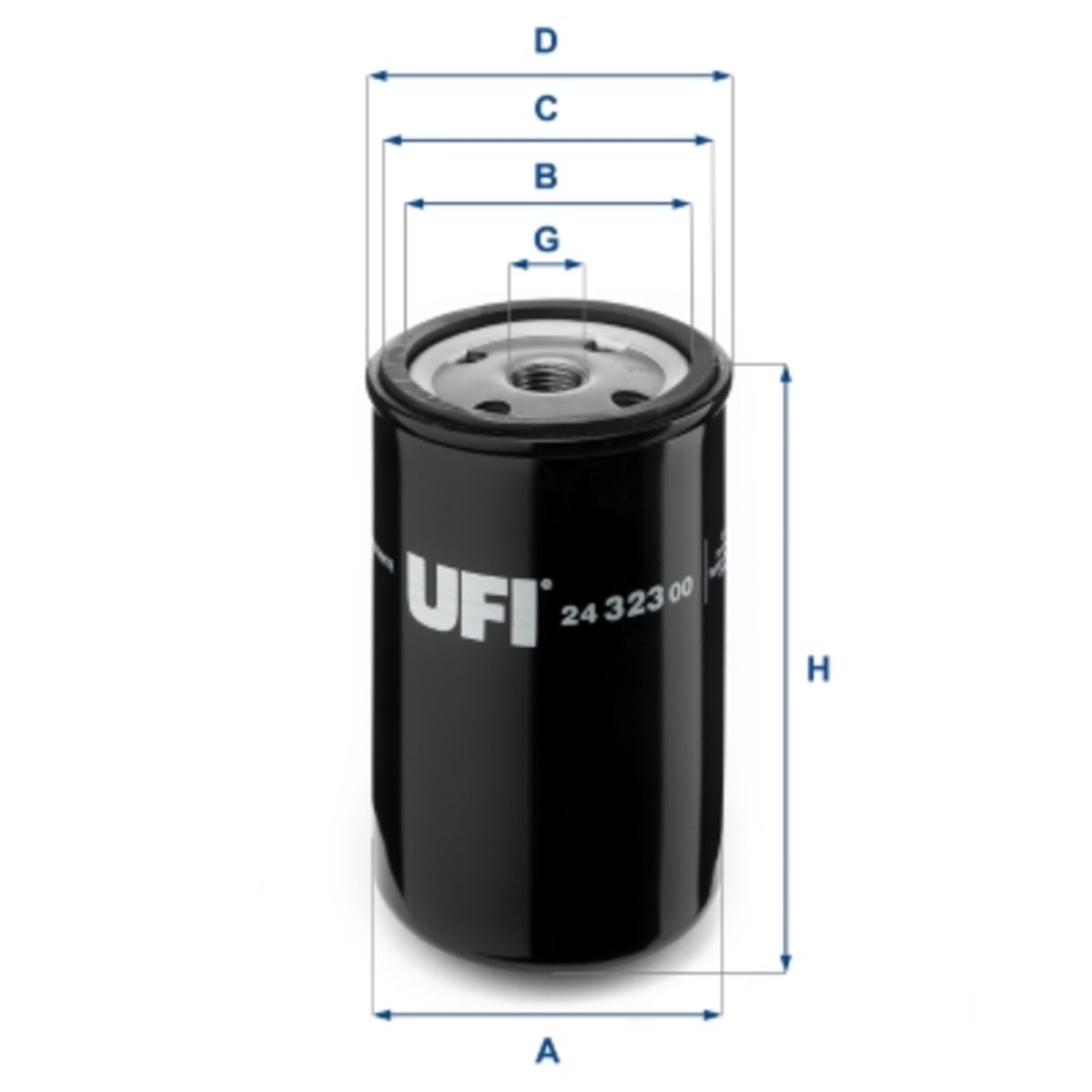 Ufi Brandstoffilter 24.323.00