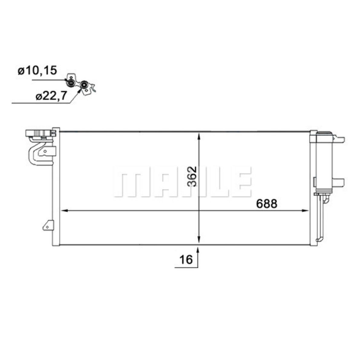 Image of Condensator, airconditioner