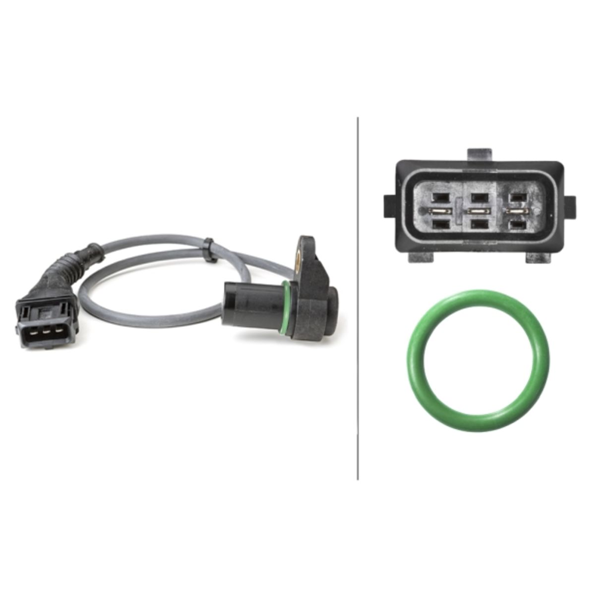 Image of Sensor, nokkenas positie