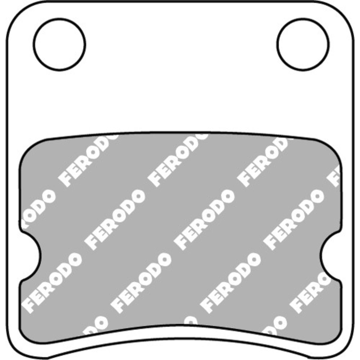 Bremsbelagsatz FERODO FDB2338EF