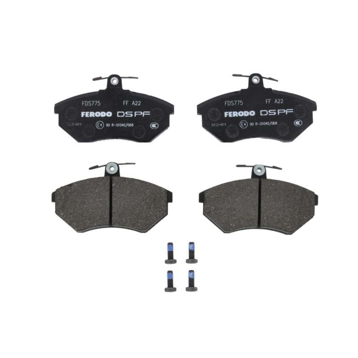 Jeu de plaquettes de frein FERODO Performance FDS775, avant