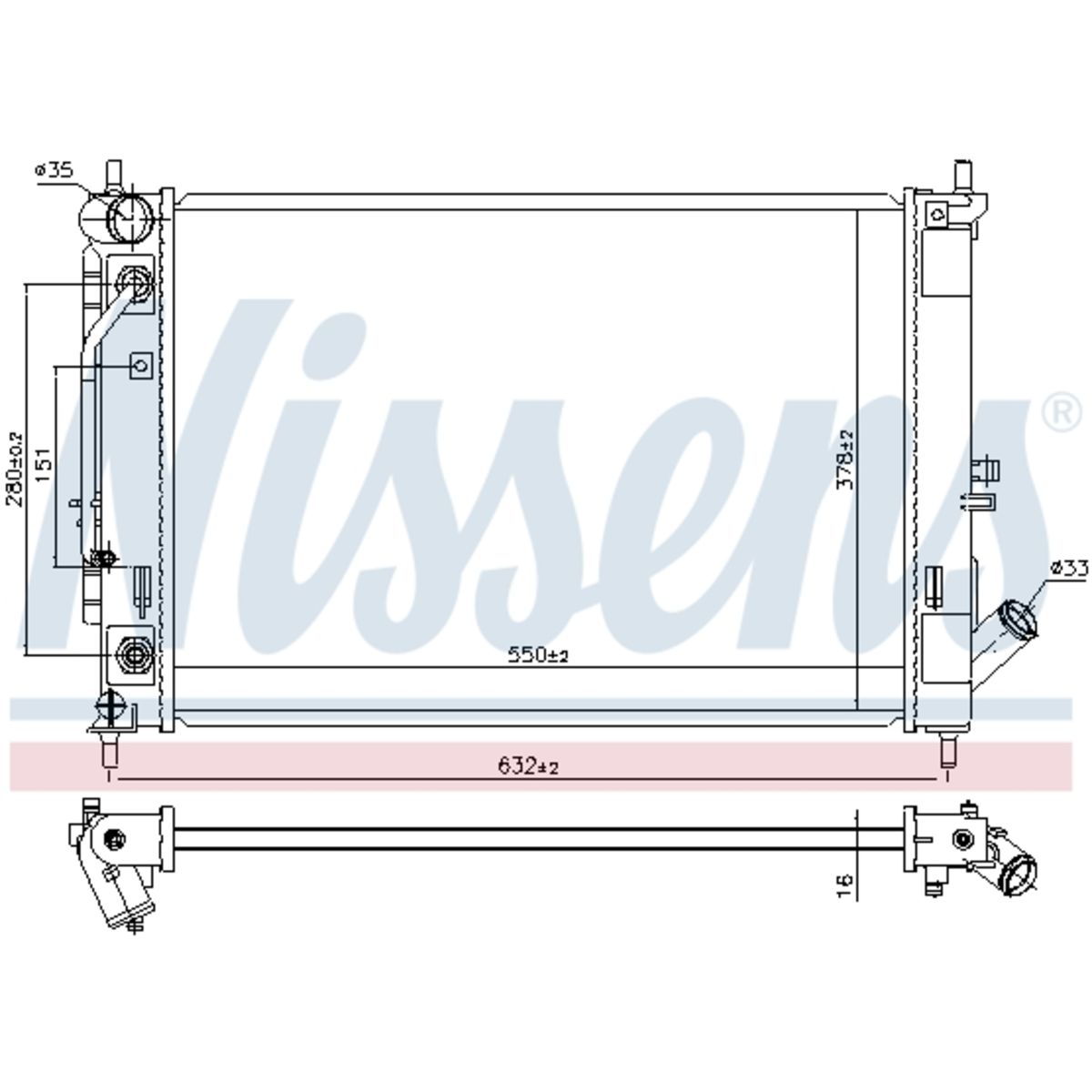 Image of Radiator, motorkoeling