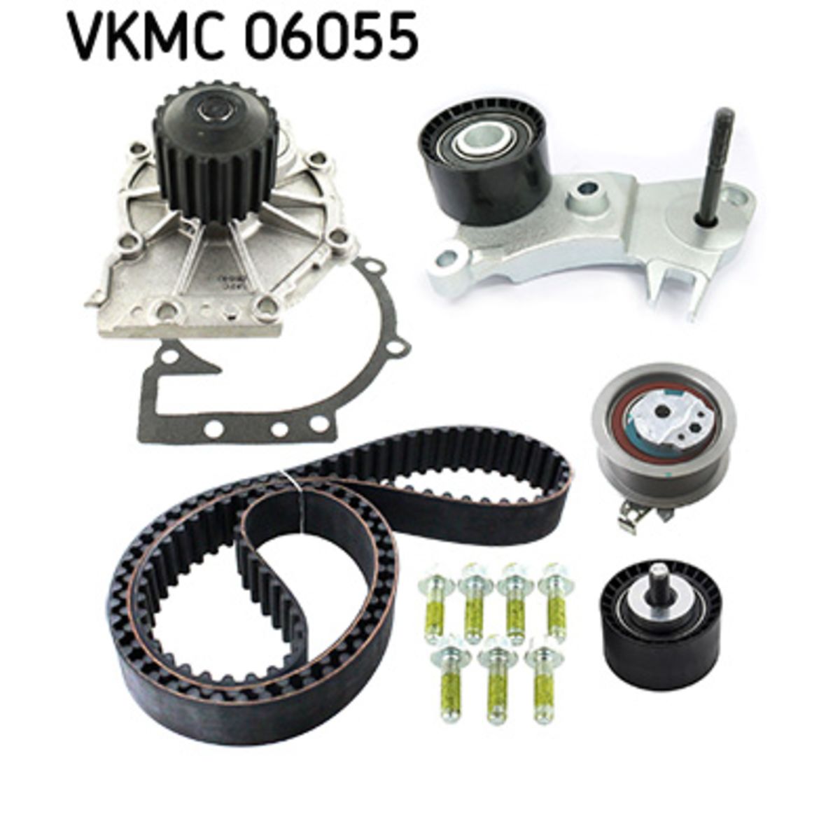 Set cinghia di distribuzione + pompa dell'acqua SKF VKMC 06055
