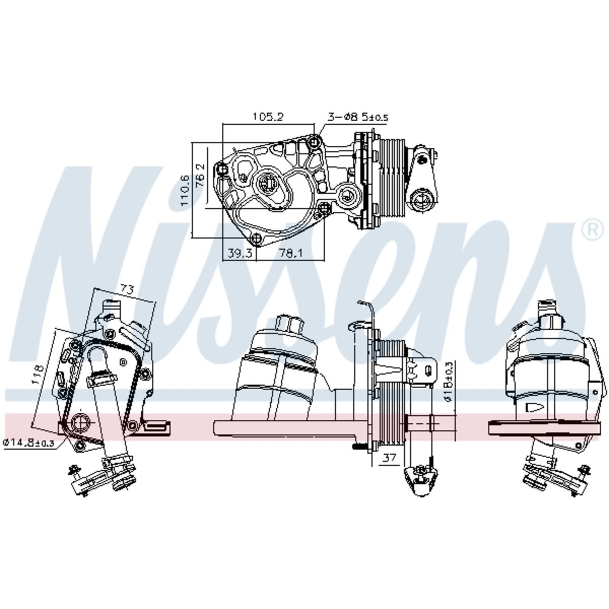 Image of Olie radiator, motorolie