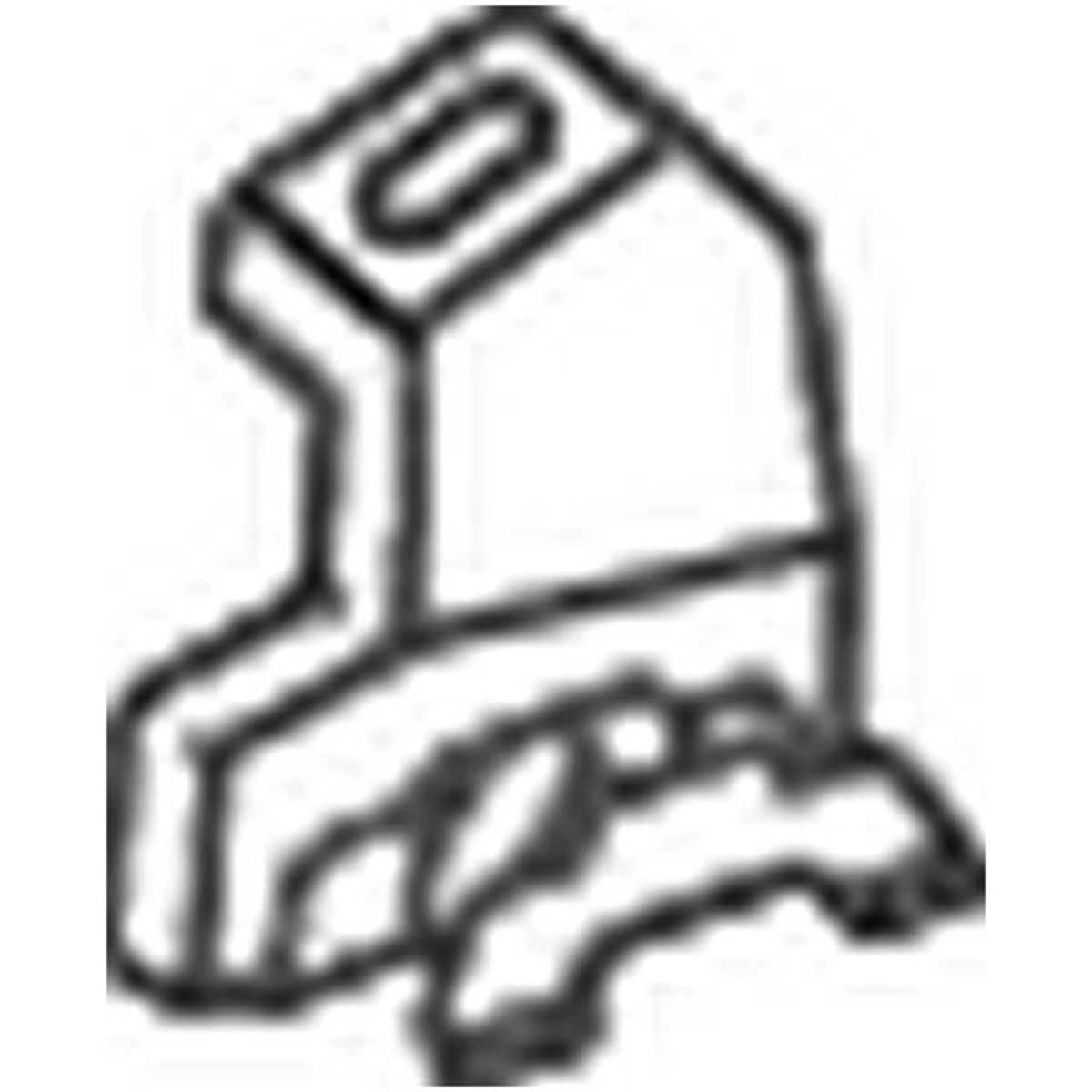 Image of Uitlaatsysteem, houder  251-019