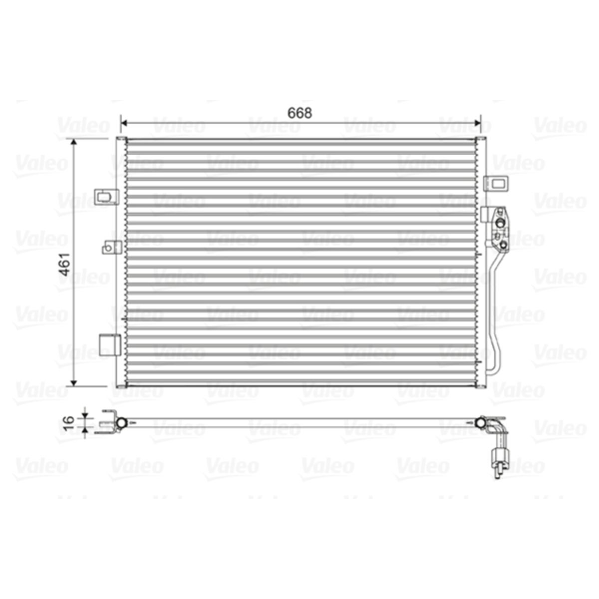 Image of Condensator, airconditioning