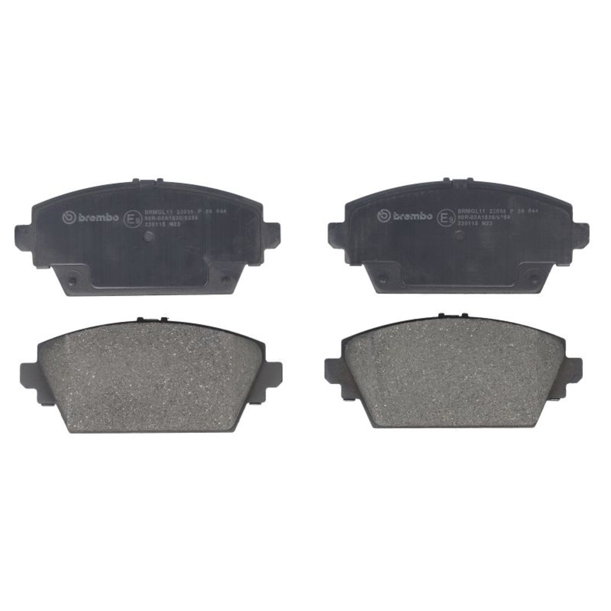 Brembo Jeu De Plaquettes De Frein P 56 044
