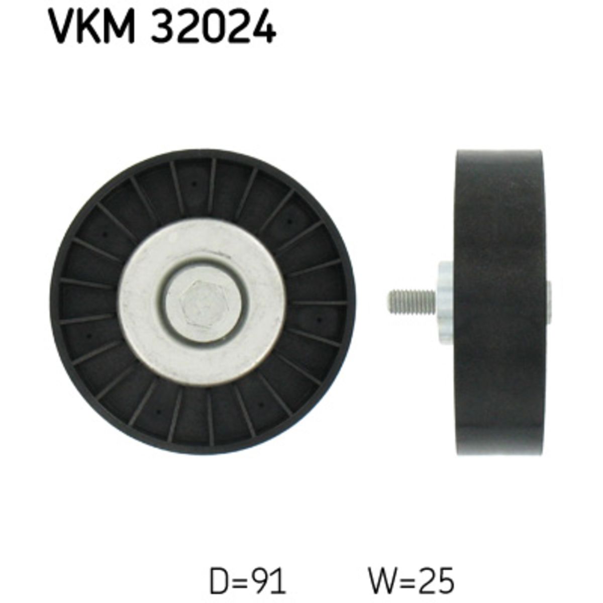 Image of Rondsel/geleiderpoelie, V-riem