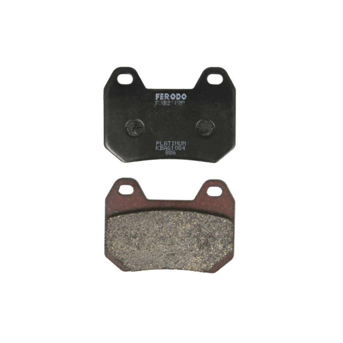Jeu de plaquettes de frein FERODO FDB2102