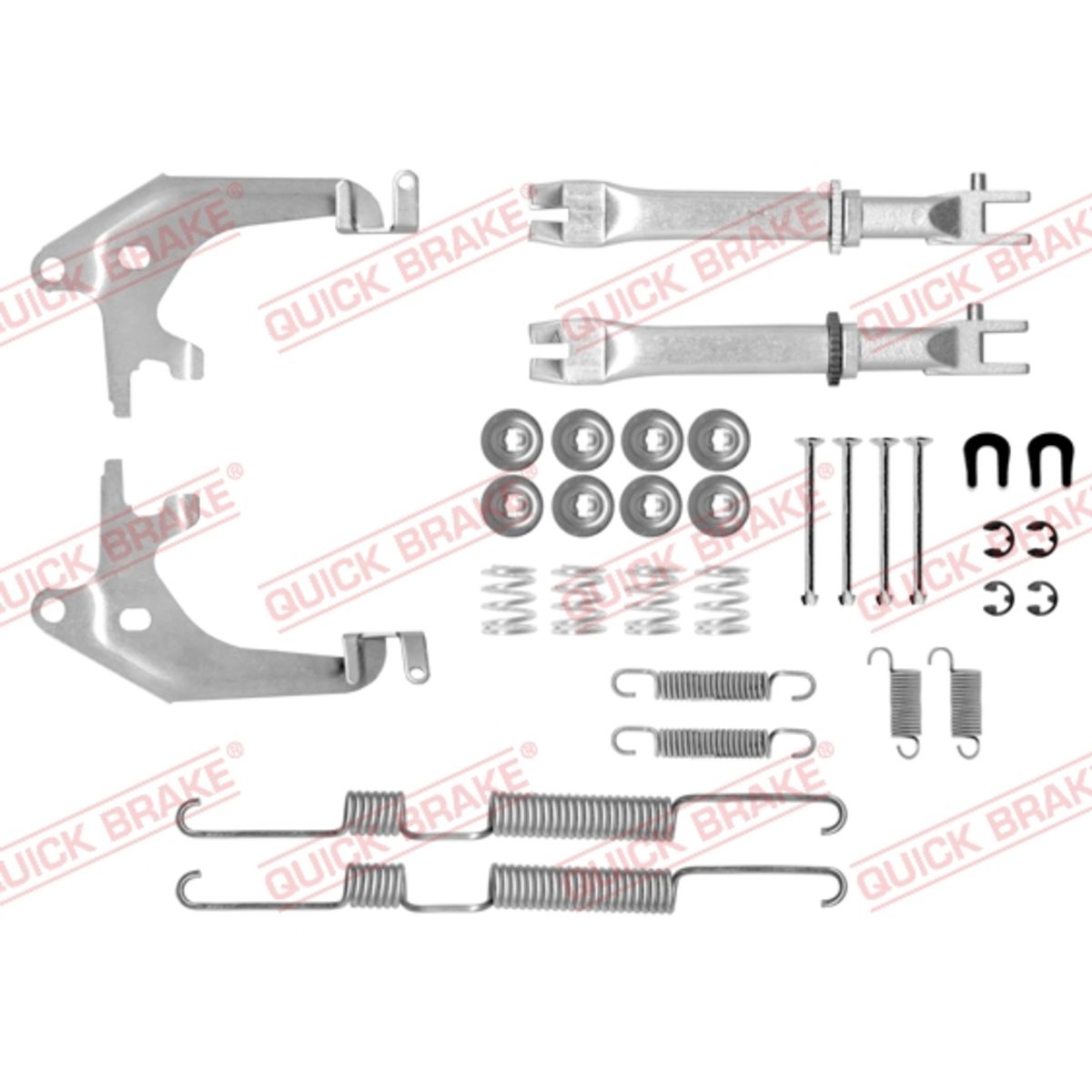 Zubehörsatz, Bremsbacken QUICK BRAKE 105-0730S