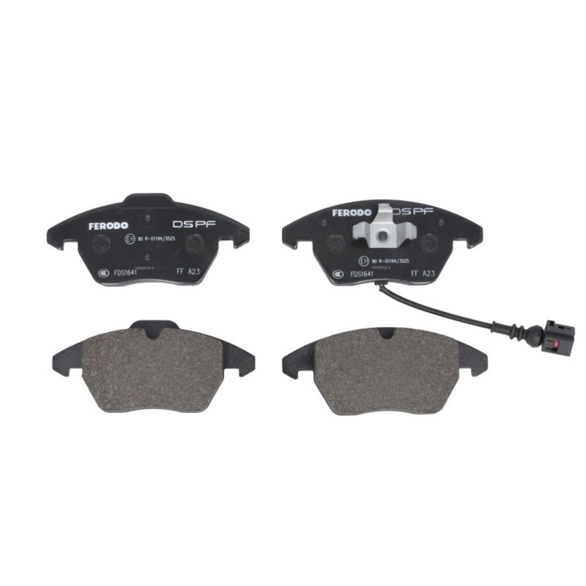 Jeu de plaquettes de frein FERODO Performance FDS1641, avant