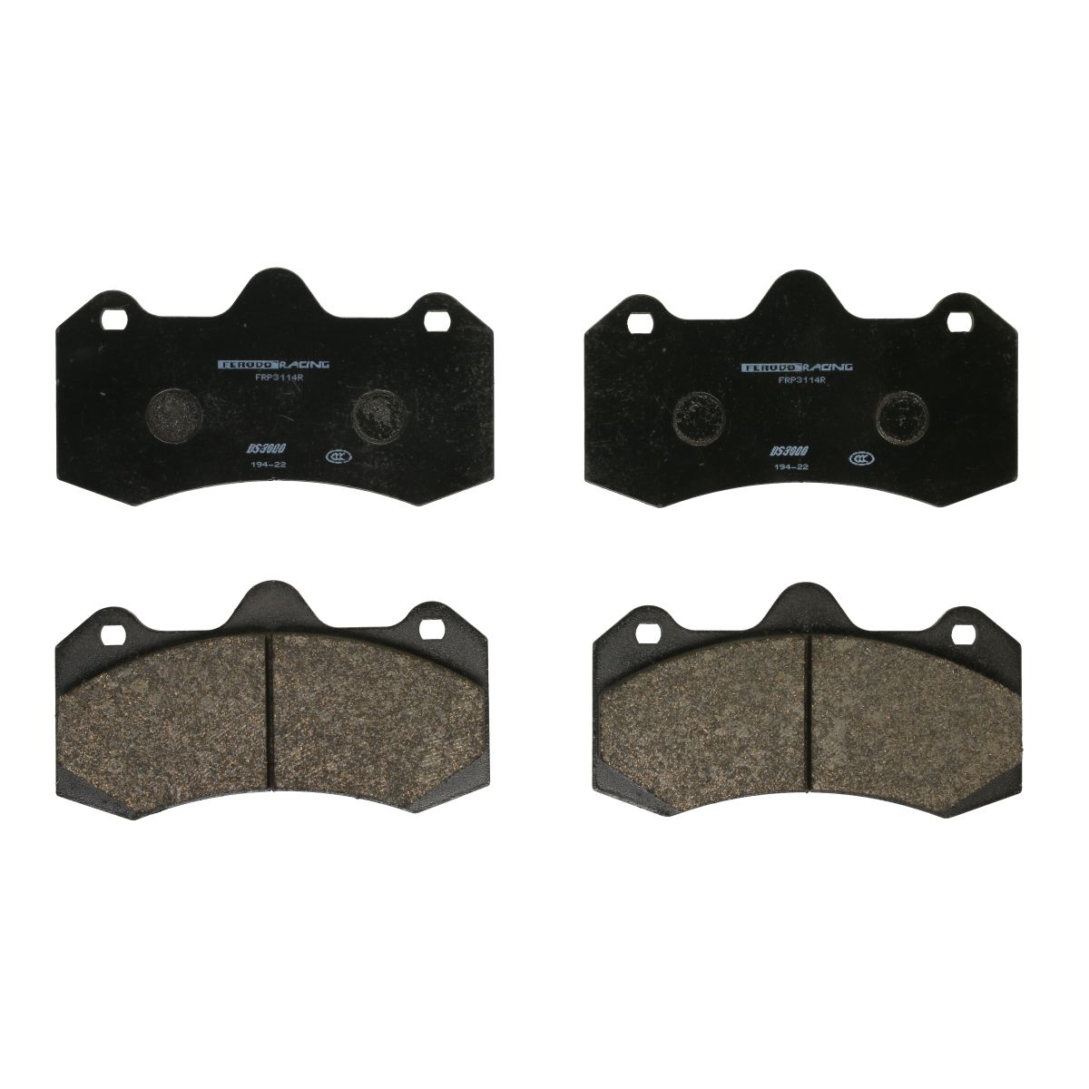 Jeu de plaquettes de frein FERODO FRP3114R
