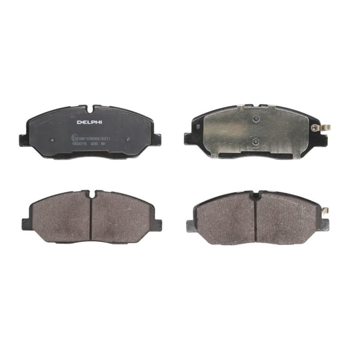 Für DELPHI LOCKHEED HAMULCE LP3293 BRAKE PAD AXLE SET HYUNDAI - Bild 9