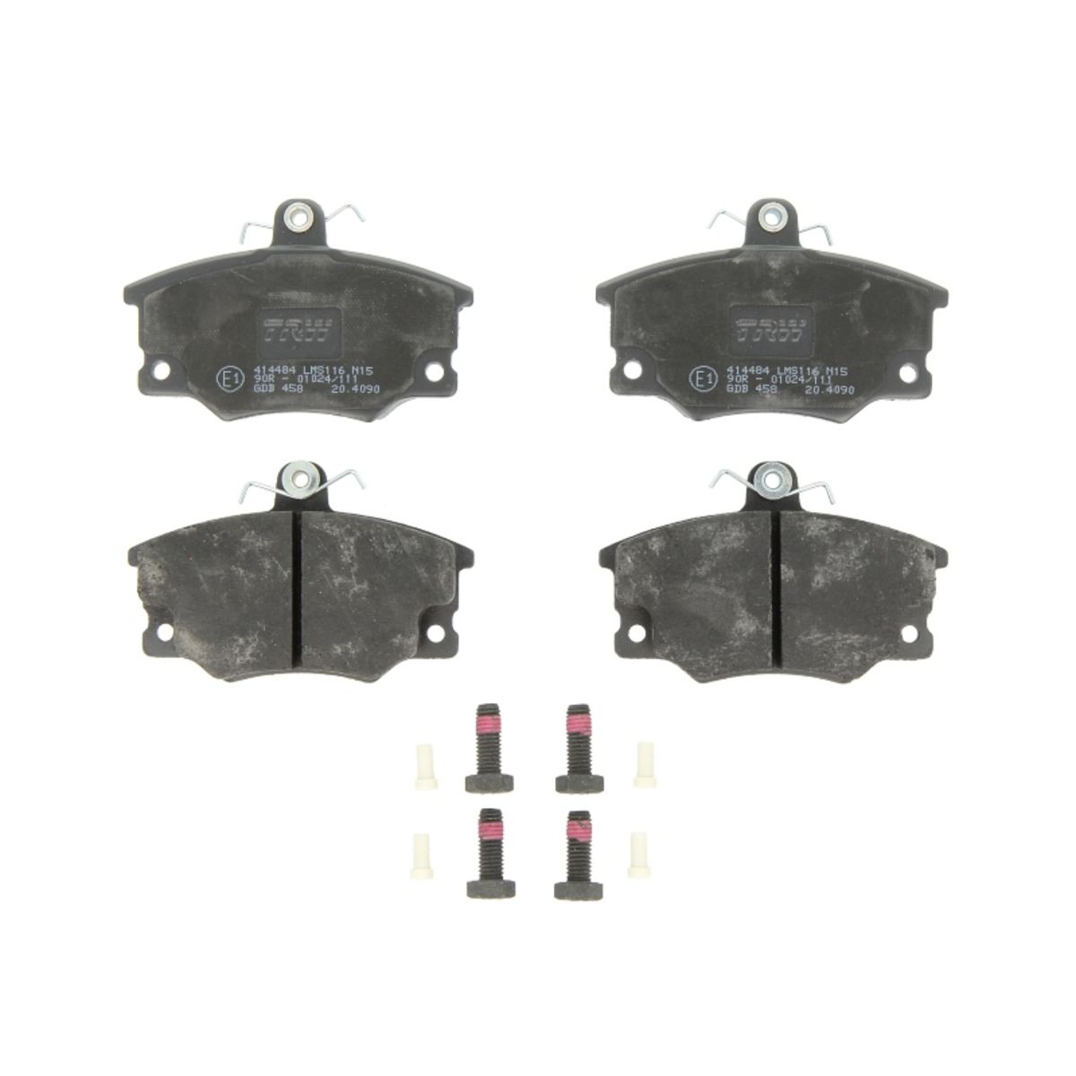 Trw Set Di Pastiglie Freno Gdb458, Anteriore